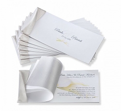 Cala-Lily Design Wedding Invitation