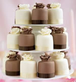 M & S Mini Wedding Cakes