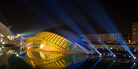 night-time over Valencia - Spain