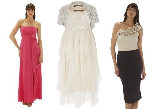 dresses for the bridesmaids and guests from Geaorge at Asda