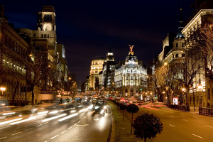 Madrid Centre by Night