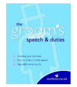 The groom's speech and duties book