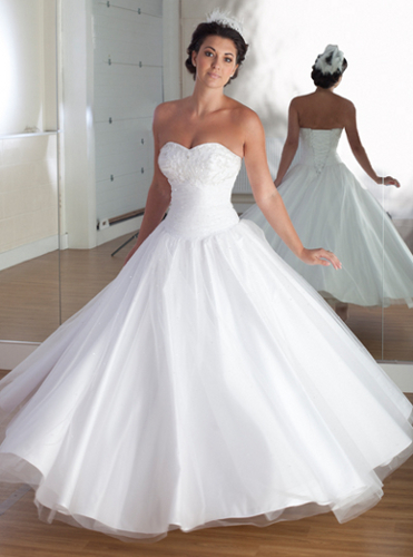 Petite Bridal Dress